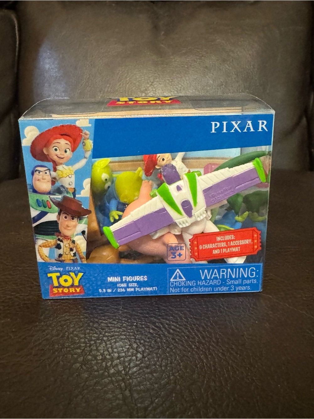 Toy Story Buzz Lightyear Mini Figure Set - White, Purple & Green